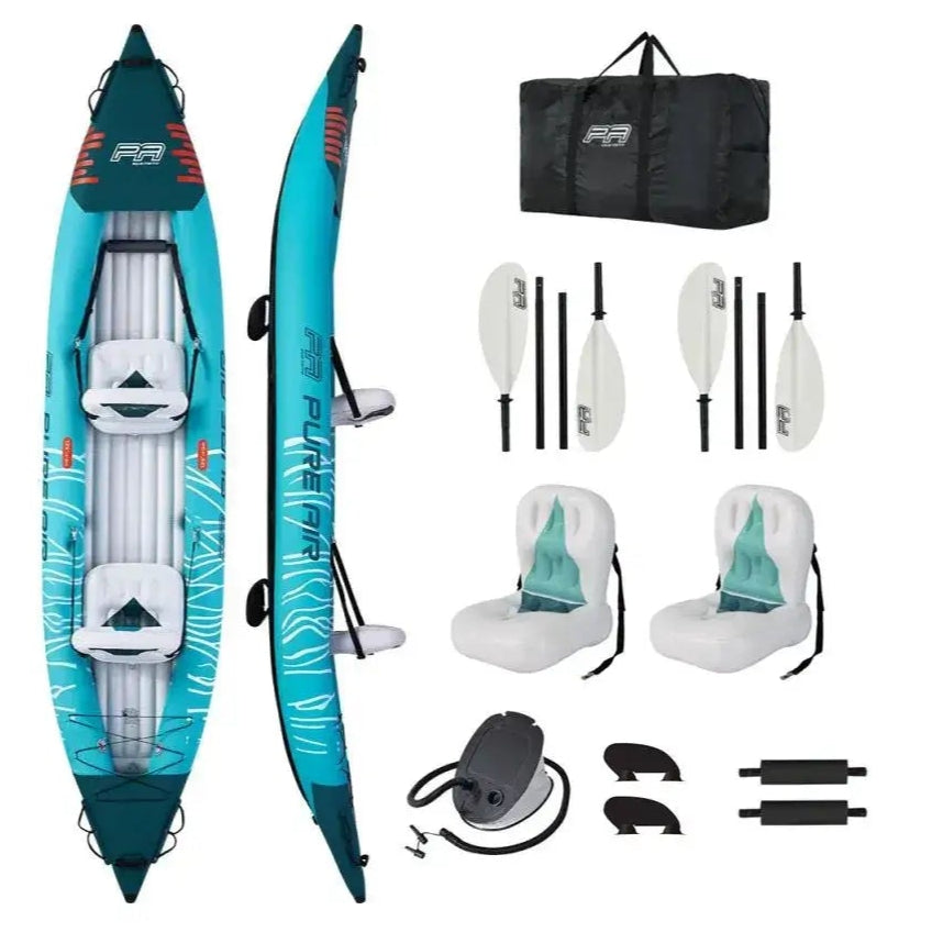 Kayak Gonflable Aqua Marina Pure Air Glider pour 2 personnes