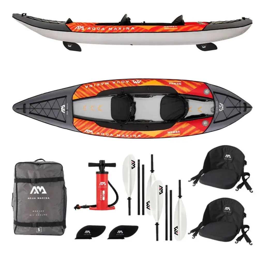 Kayak Gonflable Aqua Marina Memba 390 pour 2 personnes